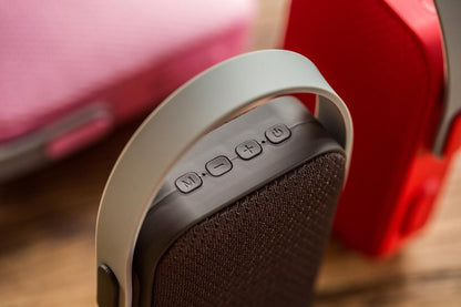 MY220BT Handheld Bluetooth Speaker Wireless Portable Subwoofers 3D Surround With Mini KTV Singing Bar-Gray - Edragonmall.com