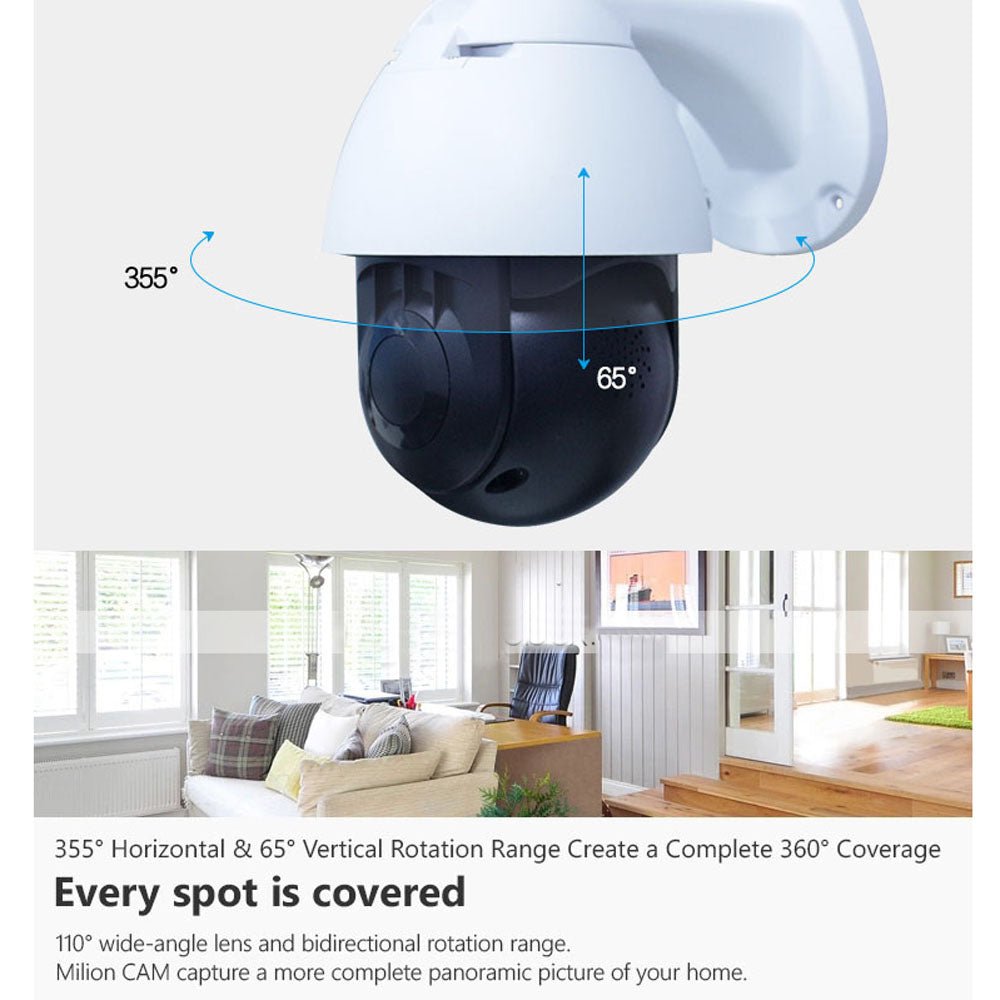NIP-19HS carecam 1080P ball machines Camera 20 mp IP Camera Outdoor Support 128 GB - Edragonmall.com
