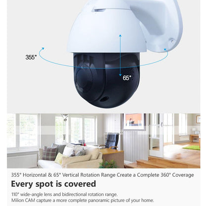 NIP-19HS carecam 1080P ball machines Camera 20 mp IP Camera Outdoor Support 128 GB - Edragonmall.com