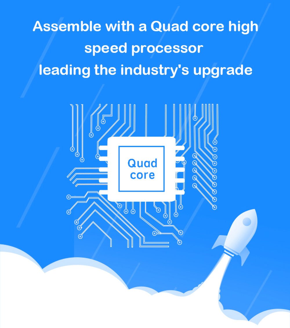 P06 7inch kids tablet with sim, Karoke Video Learning, Android - Blue - Edragonmall.com