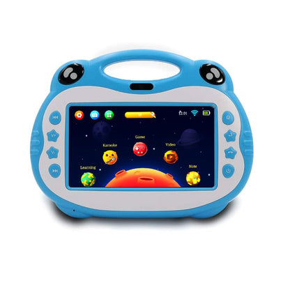 P06 7inch kids tablet with sim, Karoke Video Learning, Android - Blue - Edragonmall.com