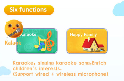 P06 7inch kids tablet with sim, Karoke Video Learning, Android - Pink - Edragonmall.com