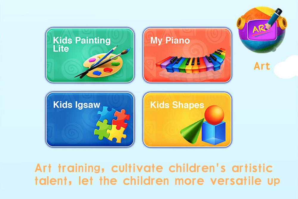 P06 7inch kids tablet with sim, Karoke Video Learning, Android - Red - Edragonmall.com