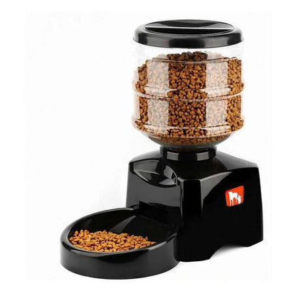 Pet Feeder -17 Automatic Pet Feeder Programmable Food Dispenser for Medium / Small Pet Puppy / Kitten - Edragonmall.com