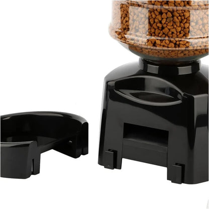 Pet Feeder -17 Automatic Pet Feeder Programmable Food Dispenser for Medium / Small Pet Puppy / Kitten - Edragonmall.com