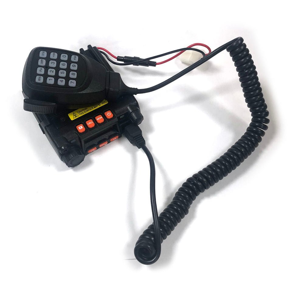 PT8200 walkie-talkie by carKirisun 20-25w PT-8200 400-480mhz Mobile Radio Walkie Talkie by car 15-45KM - Edragonmall.com