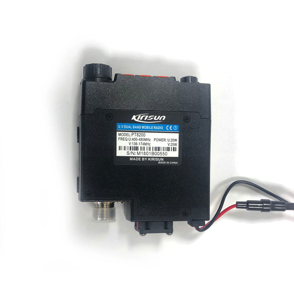 PT8200 walkie-talkie by carKirisun 20-25w PT-8200 400-480mhz Mobile Radio Walkie Talkie by car 15-45KM - Edragonmall.com