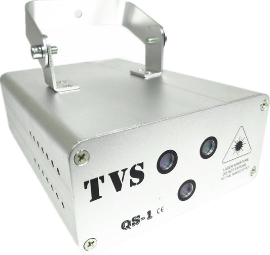 QS-1 10W Laser Light Projector Multicolour Lighting for Party Bars Stage Effect - Edragonmall.com