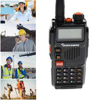 Quansheng 5W TG-K4AT(UV) walkie-talkie Handheld Two Way Radio, Long Distance Noise Cancelling Walkie Talkies - Edragonmall.com