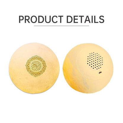 Quran player SQ170 have 14 kinds language & 18 readers touch light lamp quran speaker - Edragonmall.com