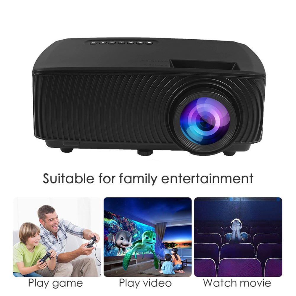 RD-816 Projector 4K 3D Full HD Projector HD Smart Projector - Edragonmall.com
