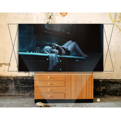 RD816 Portable LCD Projector Home Theater 1200 Lumens with Speaker Support 1080P for Meeting -White - Edragonmall.com