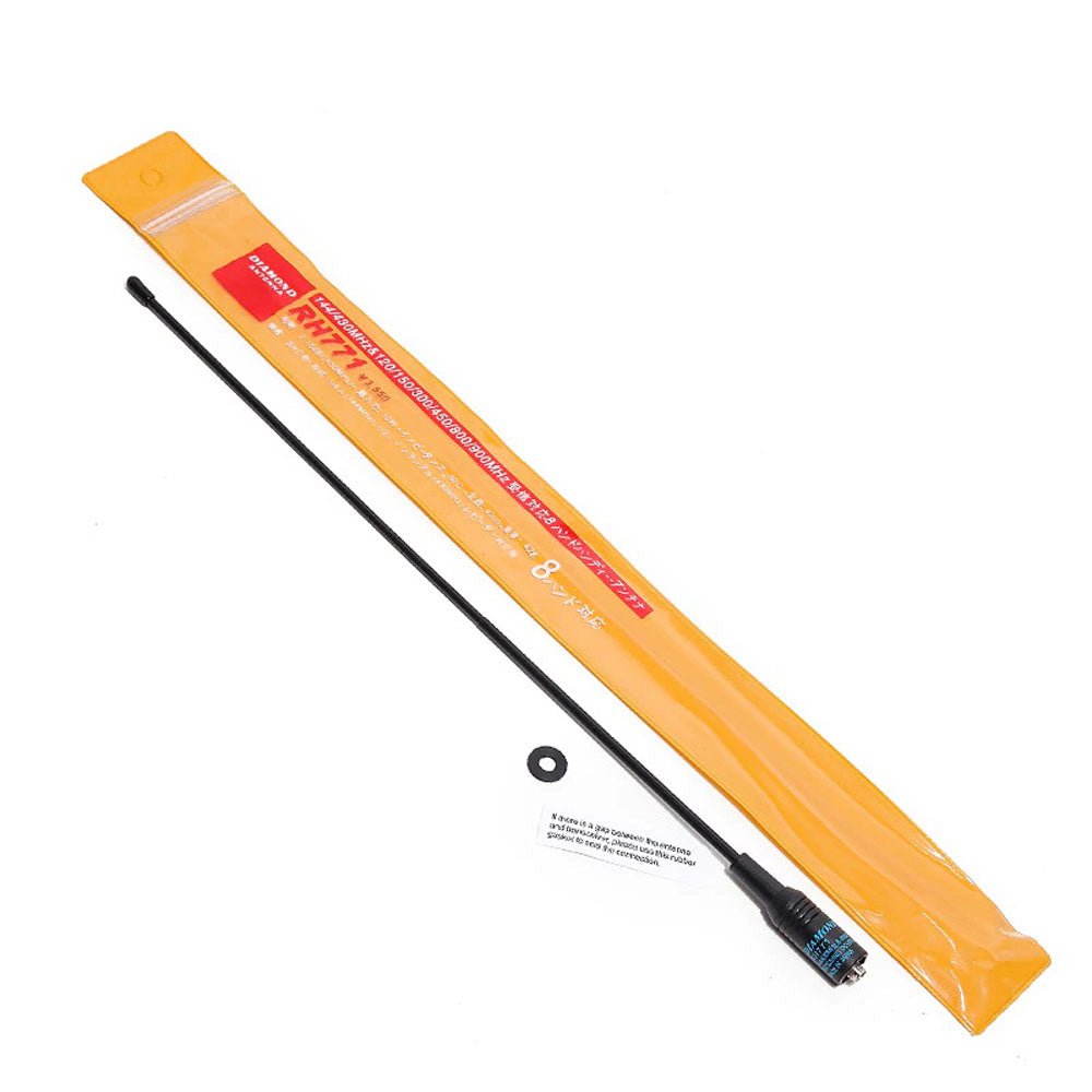 RH-771 SMA-Female 144/430MHz Dual Band Flexible Antenna RH 771 for Walkie Talkie Baofeng TYT WOUXUN Two Way Radio - Edragonmall.com