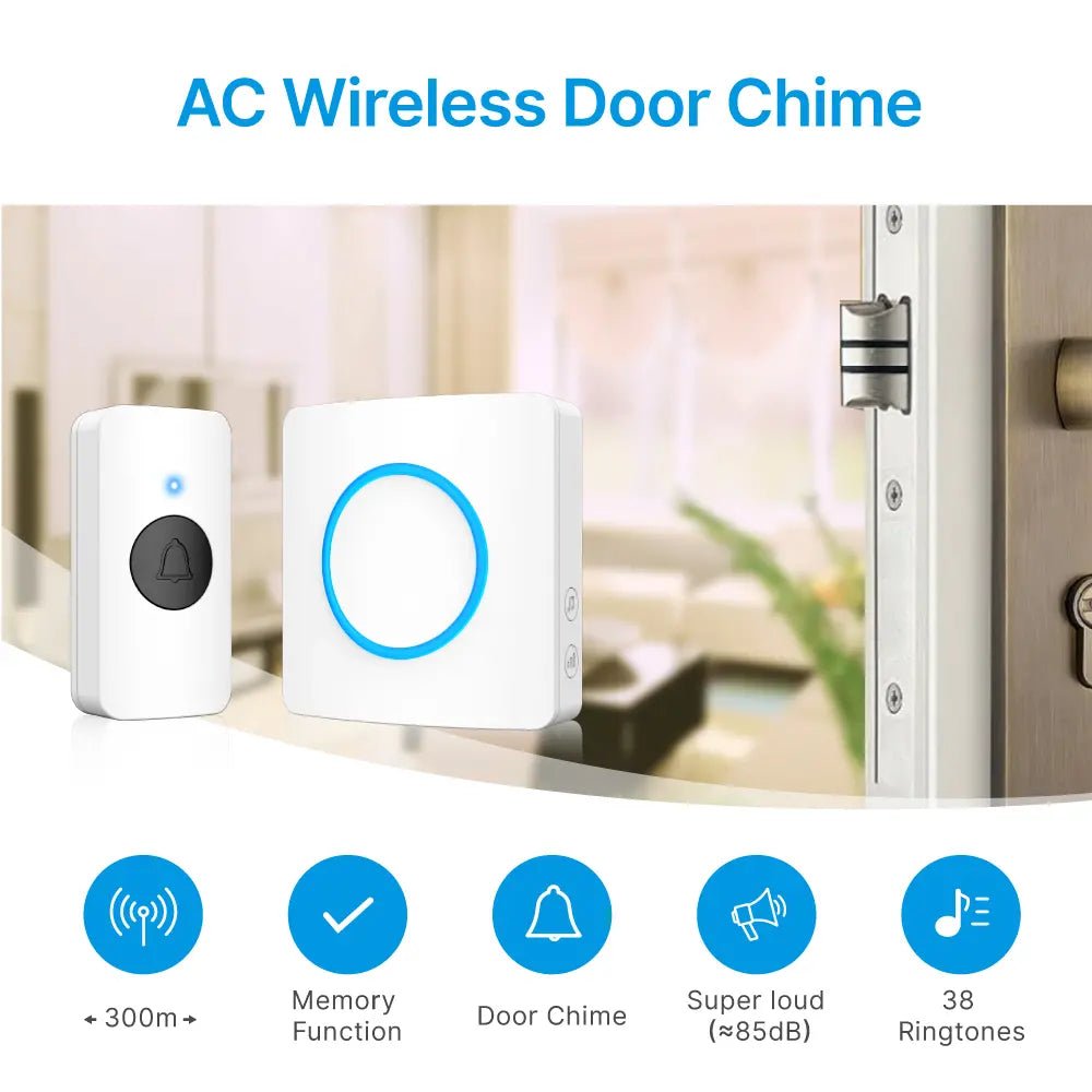RL-3882 Wireless Remote Control Doorbell - Edragonmall.com