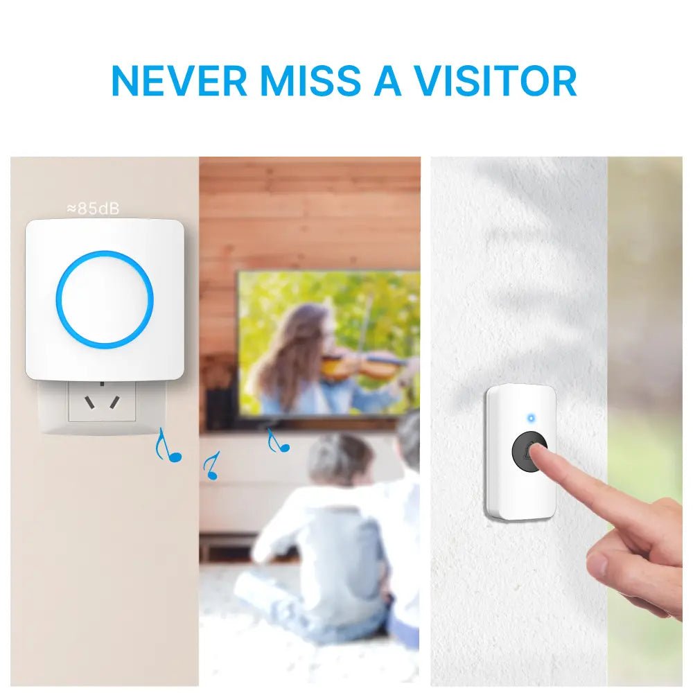 RL-3882 Wireless Remote Control Doorbell - Edragonmall.com