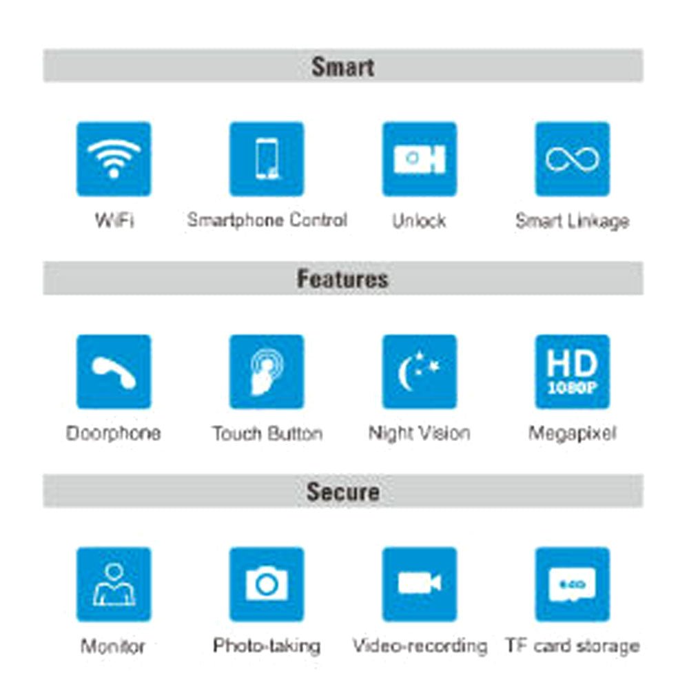 RL-T07F WiFi Video Intercom Smart Video doorphone - Edragonmall.com