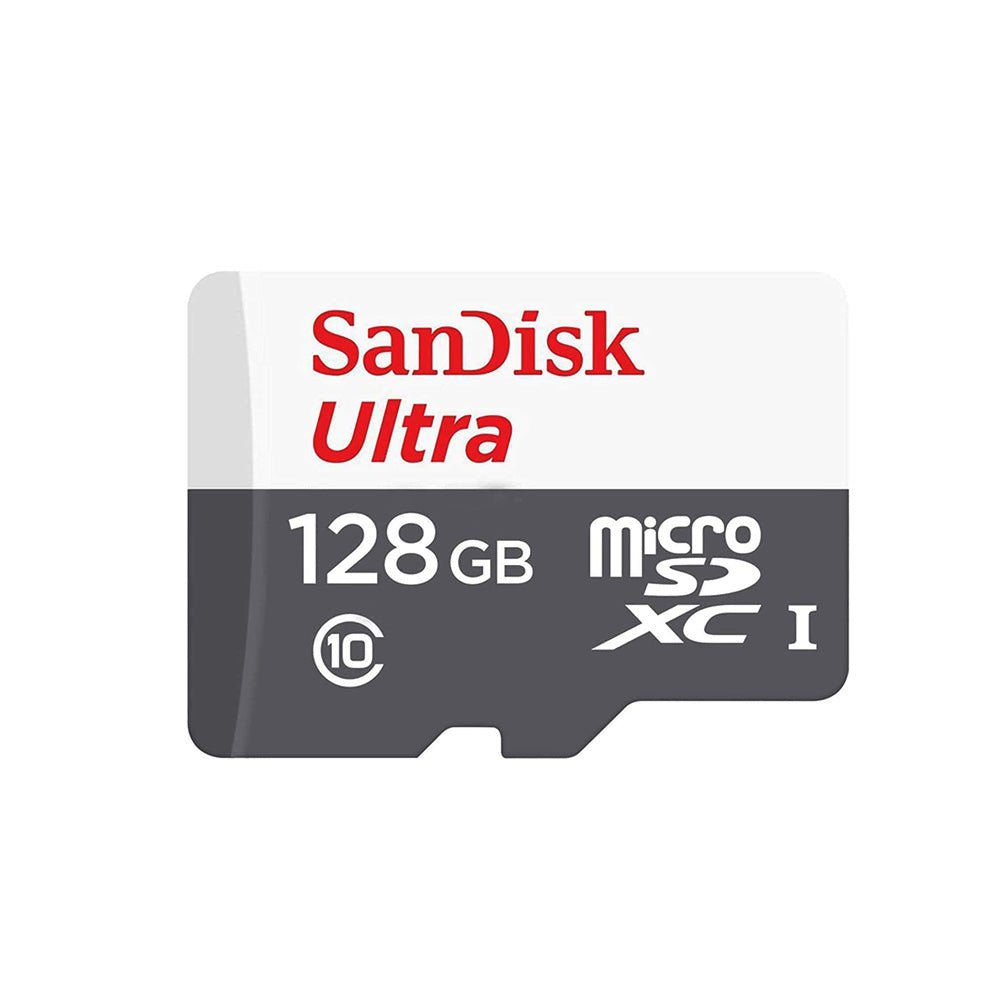 SanDisk 128GB Ultra 80MB/s UHS-I Class 10 microSDXC Card-SDSQUNS-128G-GN6MN - Edragonmall.com