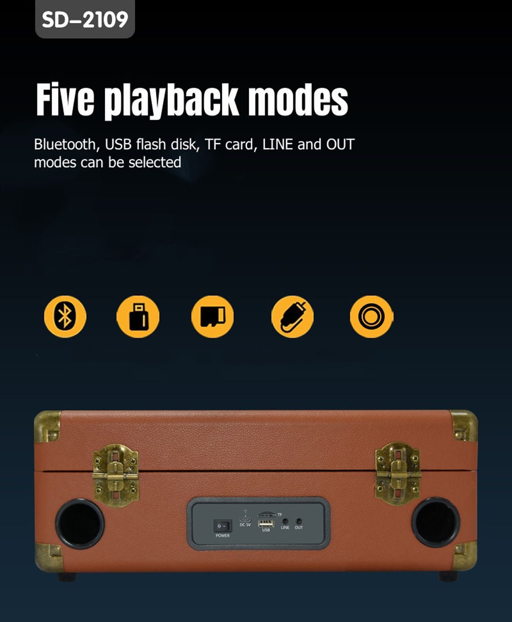 SD-2109 Carry-on type BT Speaker Bluetooth Audio Wireless Handheld Home KTV Singing Bar Outdoor Karaoke Mic Speakers All-in-one Equipment 4000mAh Battery - Edragonmall.com