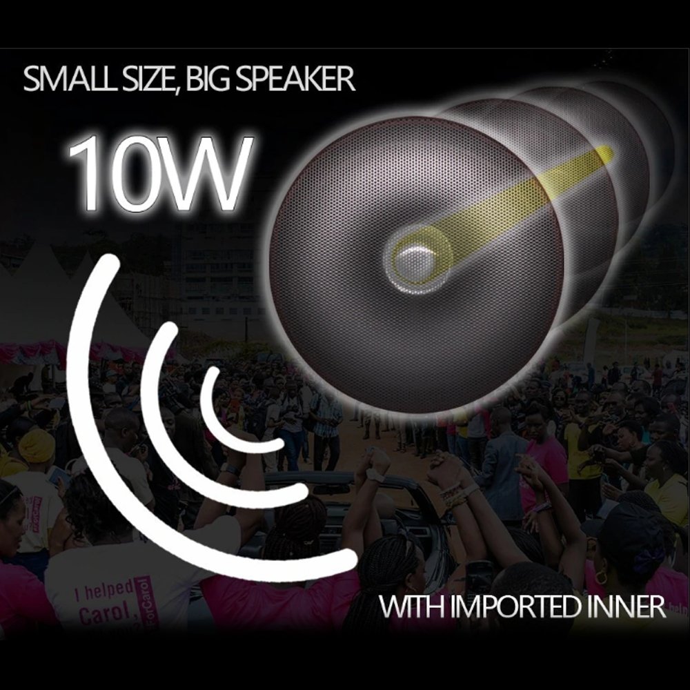 SDRD Sd-501 Home Speaker Microphone Integrated Single Sing Mobile Phone Karaoke | Gold - Edragonmall.com