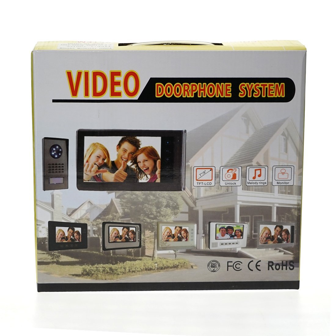 SE-VD960C T-7001CL Visual doorbell Wireless Doorbell HD Digital Camera 7 Inch - Edragonmall.com