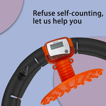 Smart Hula Hoop Auto-Spinning Hip Hula Hoop Exercise Lose Weight Detachable Sports Circle - Edragonmall.com