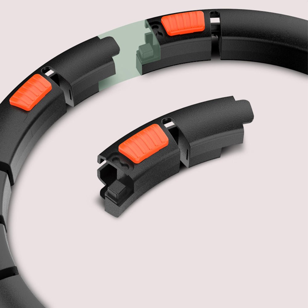 Smart Hula Hoop Auto-Spinning Hip Hula Hoop Exercise Lose Weight Detachable Sports Circle - Edragonmall.com