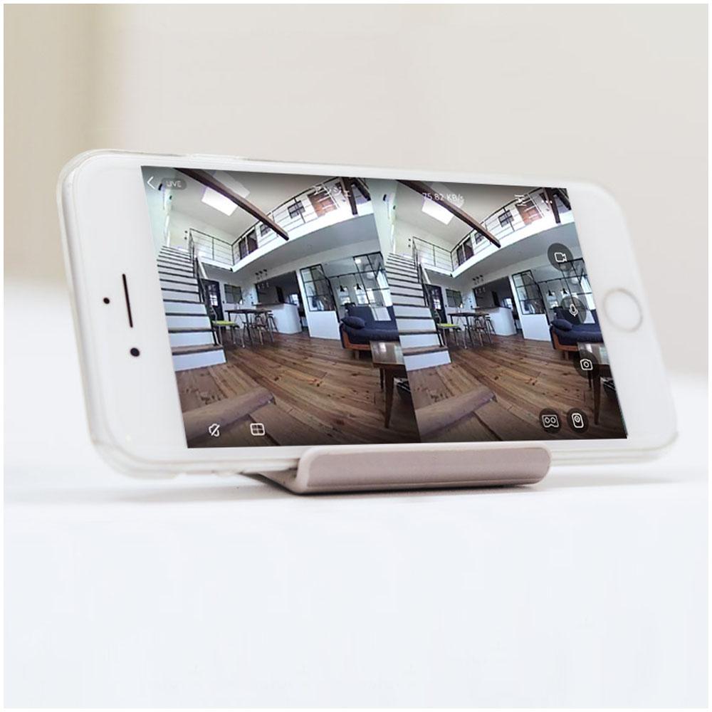 SVP720 HD 1080P Mini 720 Degree Wireless WiFi VR IP Camera Full View Fish Eye Panoramic Indoor Security Camera - Edragonmall.com