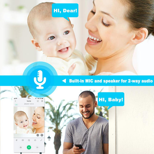 SVP720 HD 1080P Mini 720 Degree Wireless WiFi VR IP Camera Full View Fish Eye Panoramic Indoor Security Camera - Edragonmall.com