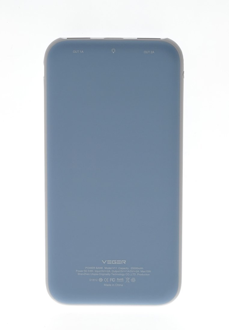 Veger V11 25000mAh 2 USB OUTPUT Power Bank for Smart Phones