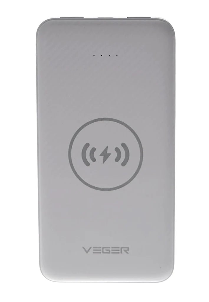 Veger VP-1027W Wireless Charger Power Bank -20000mAh black White blue - Edragonmall.com