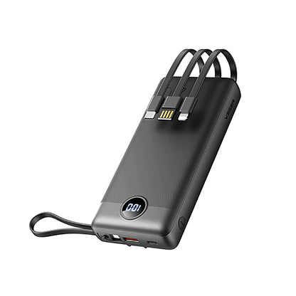 Veger VP2047 20000mah Power Bank Build-in 4 Cables - Edragonmall.com