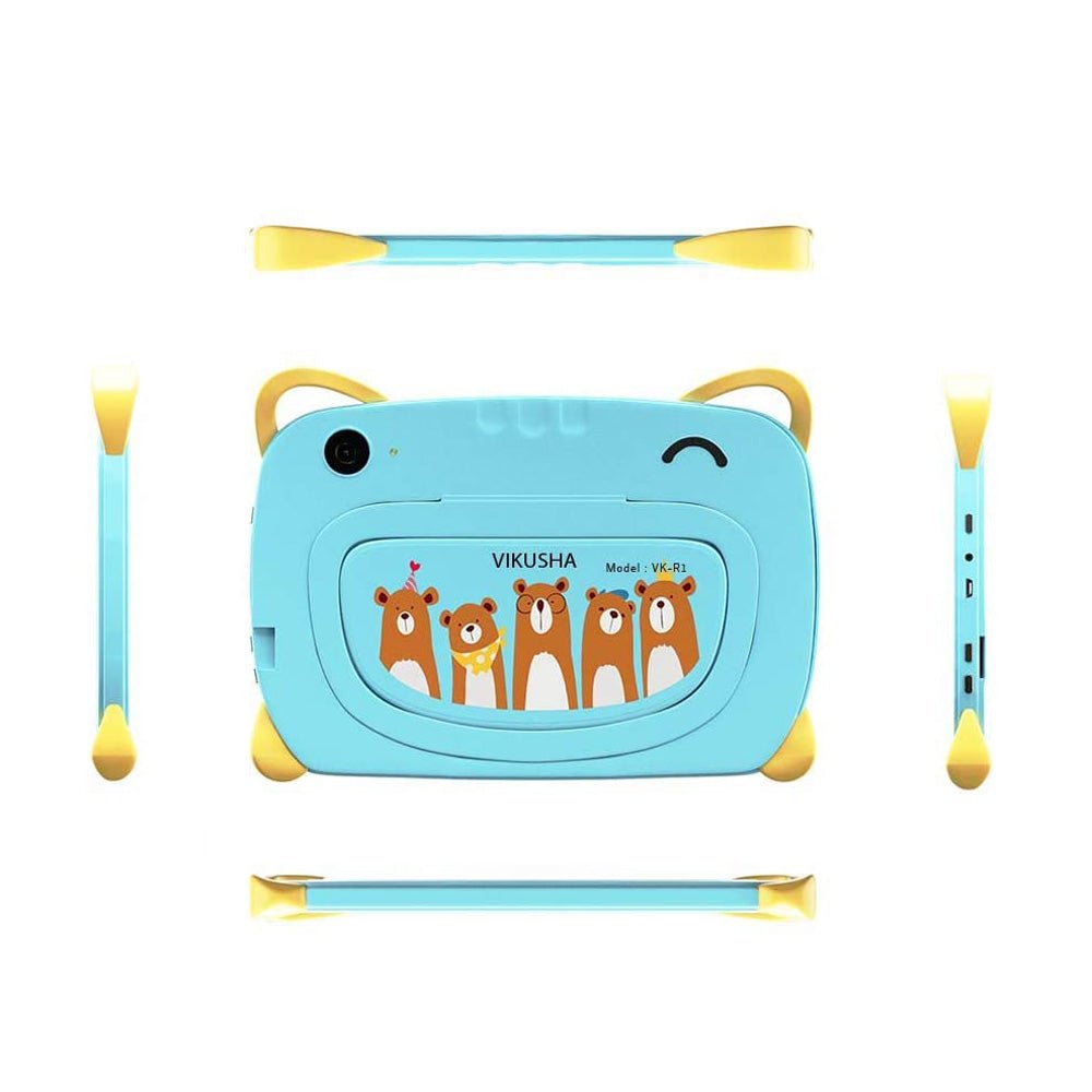 VK-R1 7inch table PC Kids Education Tablet PC,7 inch,1GB Ram,8GB,Kids Mode,Designed for Kids Education - Edragonmall.com
