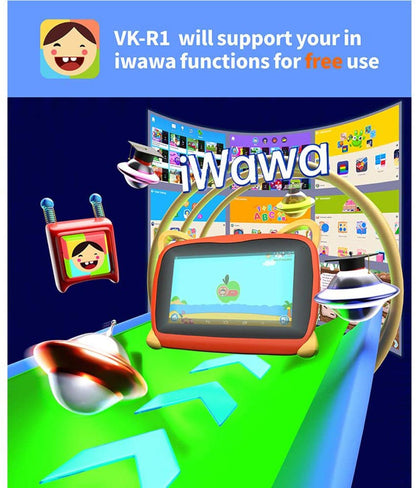 VK-R1 7inch table PC Kids Education Tablet PC,7 inch,1GB Ram,8GB,Kids Mode,Designed for Kids Education - Edragonmall.com
