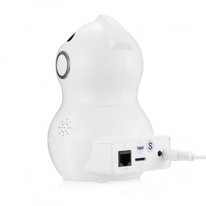 XY - R9820 - Q8 Cloud Ant Shaking Machine Networking IP Cameras - White - Edragonmall.com