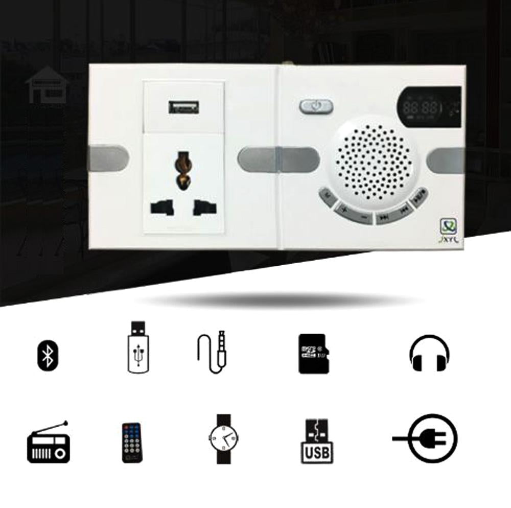 Y-202 Speaker Wall Bluetooth Quran Speaker Wireless Stereo Sound MP3 Player Support - Edragonmall.com