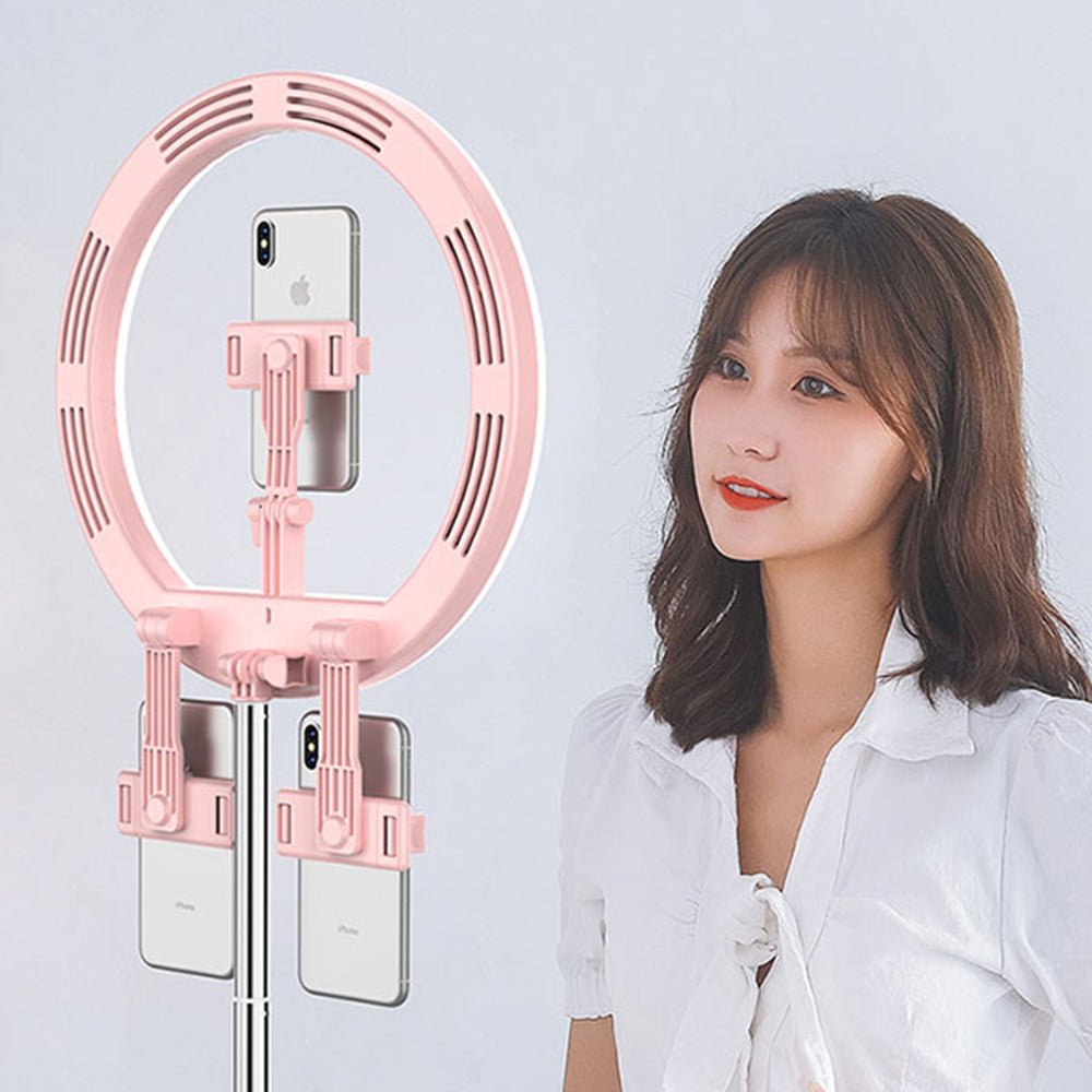 Y1 3 mobiles phones integrated fold live supplementary light | Pink - Edragonmall.com