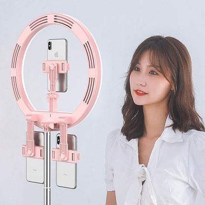 Y1 3 mobiles phones integrated fold live supplementary light | Pink - Edragonmall.com