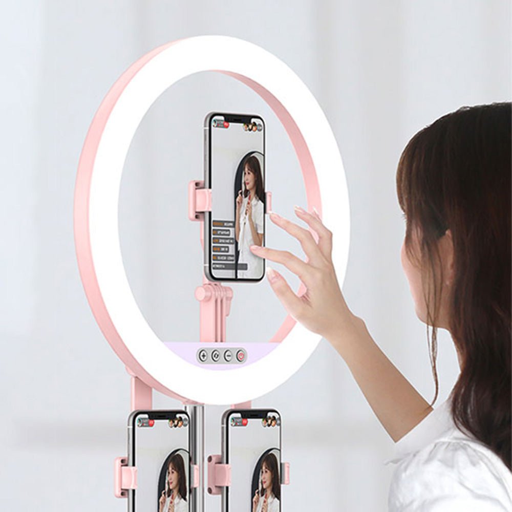 Y1 3 mobiles phones integrated fold live supplementary light | White - Edragonmall.com