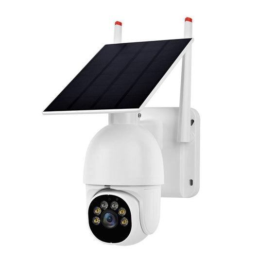 YN99T Low Power WIFI Solar Camera 1080P HD Solar Panel Outdoor Surveillance Waterproof CCTV Camera Smart Home Two-way Voice Intrusion Alarm - Edragonmall.com