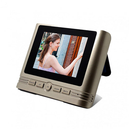 ZJA-Mini One Smart Doorphone Smart WiFi Peephole Doorbell With Infrared Cat Eye - Edragonmall.com